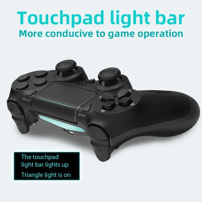 DATA FORG Bluetooth-Compatible Game Controller for Ps4/Slim/Pro Wireless Gamepad for PC Dual Vibration Joystick for Ios/Android