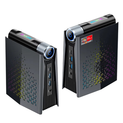ACEMAGIC MINI PC  Ryzen 7 8745HS 32GB RAM 1TB SSD Windows 11 Pro MINI Computer Wifi6 BT5.2 with RGB Light 4K Triple Display