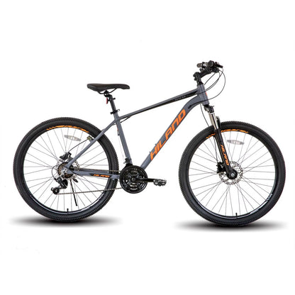Aluminum Mountain Bike 21 Speeds, Hydraulic Disc-Brakes, Lock-Out Suspension Fork, 27.5 Inch Wheel, Bike for Men Mens