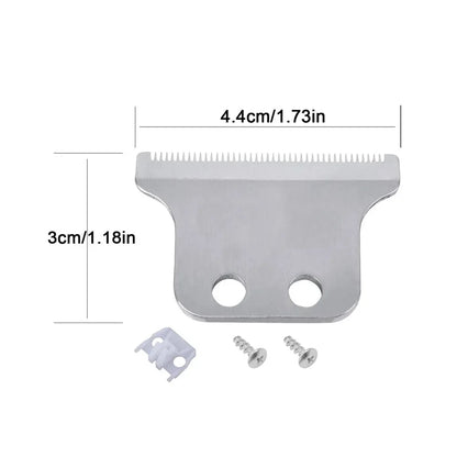 Professional T-Wide Replacement Trimmer Blade Fit for Wahl 5 Star Series Detailer and Cordless Trimmer for Barbers and Stylists