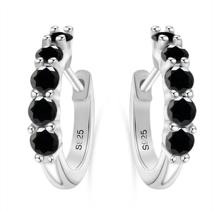 925 Sterling Silver Earrings Featuring 1 CT Total Moissanite - Elegant Jewelry Gift for Weddings and Special Occasions, Timeless Classic Design