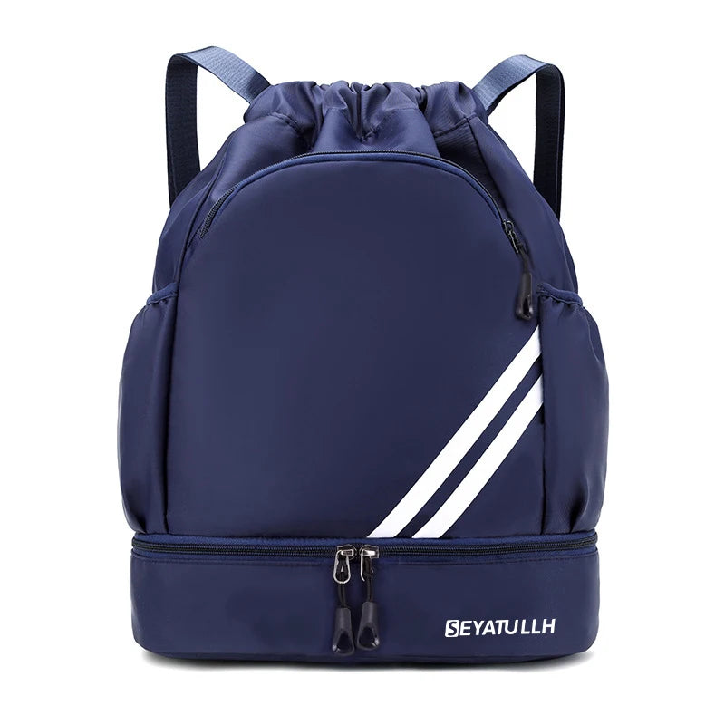Fitness Backpack Gym Bag Sport Basketball Backpack Travel Outdoor Pack Waterproof Swimming Bag Pouch Hiking Climbing Mochila