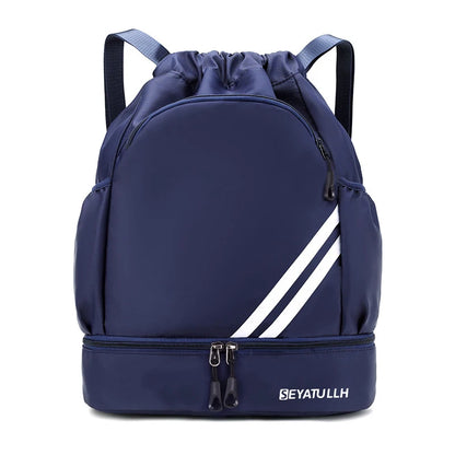 Fitness Backpack Gym Bag Sport Basketball Backpack Travel Outdoor Pack Waterproof Swimming Bag Pouch Hiking Climbing Mochila