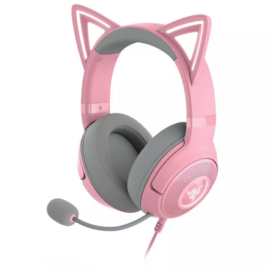 Quartz Edition USB Headset with RGB Cat Ears
