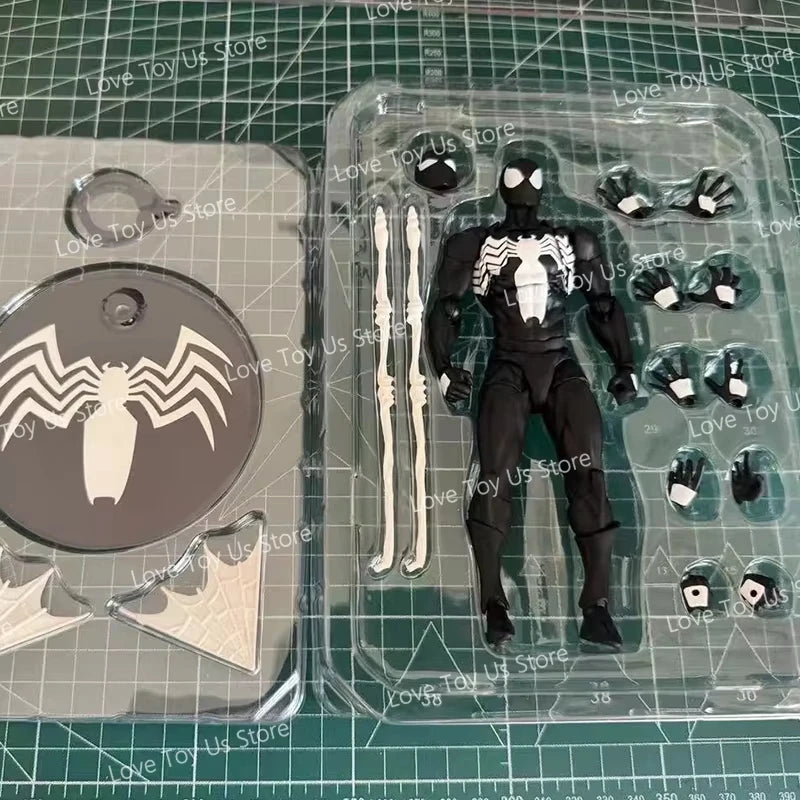 Spider-Man Symbiote Black Suit Action Figure - Scarlet Spider - Collectible Toy for Fans