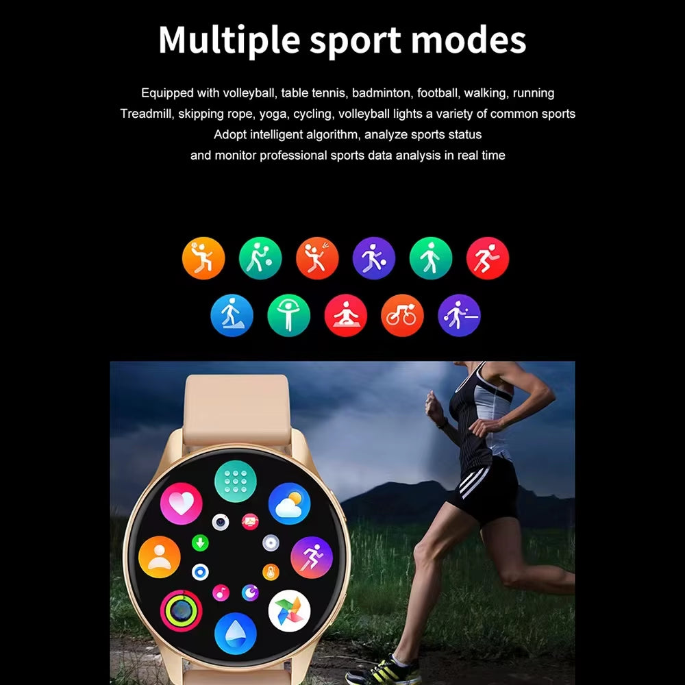 Pro New Women Delicacy Bluetooth Call Smart Watch Health Tracking Bluetooth Call Alarm Clock Smartwatches Men Smartwatch Sports