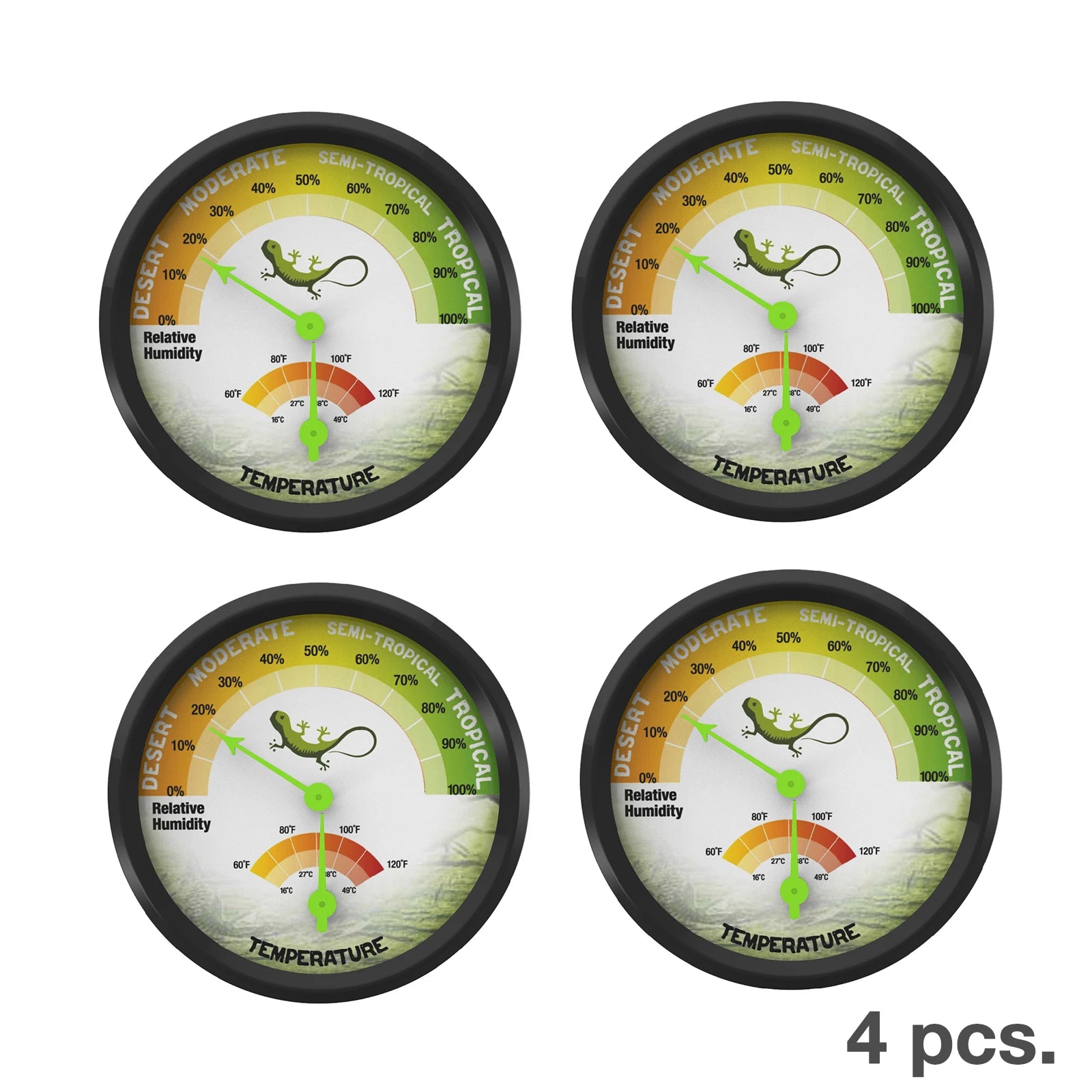 1PCS High Accurately Digital Hygrometers, Indoor and Outdoor Hygrometers, Thermometers for Greenhouses and Reptiles