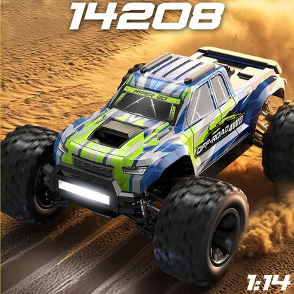Hyper Go MJX 14207 1/14 Scale 4WD Brushless Remote Control Drift Racing Car - 55KM/H Off-Road Truck
