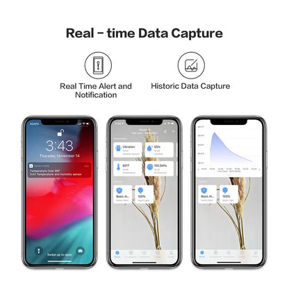 Smart Air Pressure Temperature Humidity Sensor Environment Zigbee Remote Control Work with Xiaomi Home Homekit Gateway Hub
