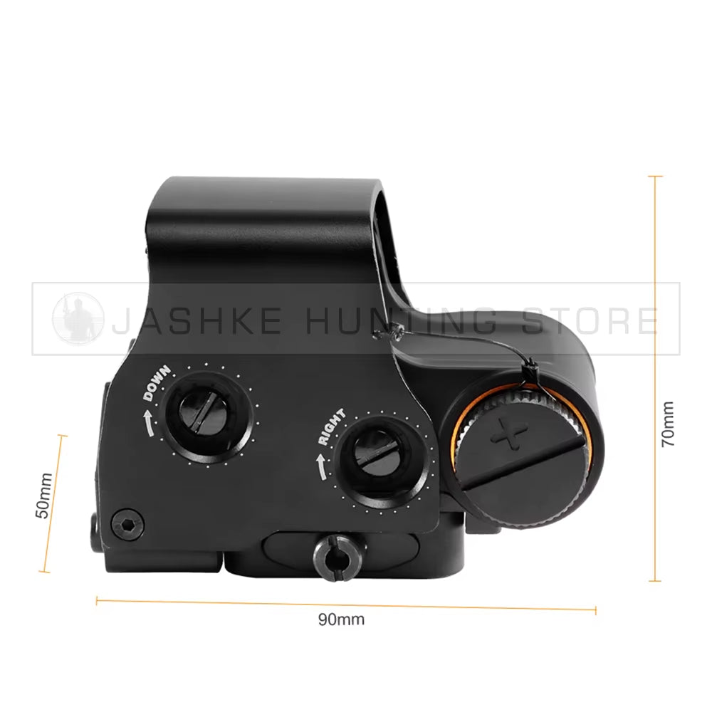 Tactical G43 3X Magnifier with EXPS3 Red Dot Sight and QD Mount for 20MM Rail Systems