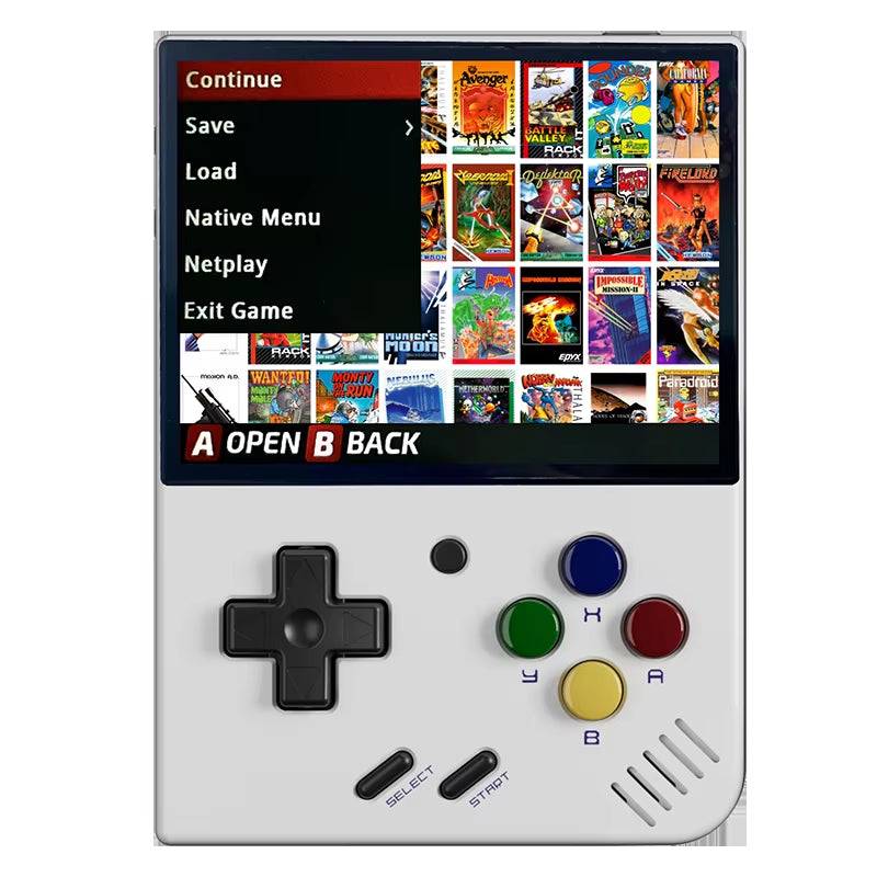 Miyoo Mini plus Retro Handheld Console, 3.5'' IPS Screen, Linux Open Source Gaming Device