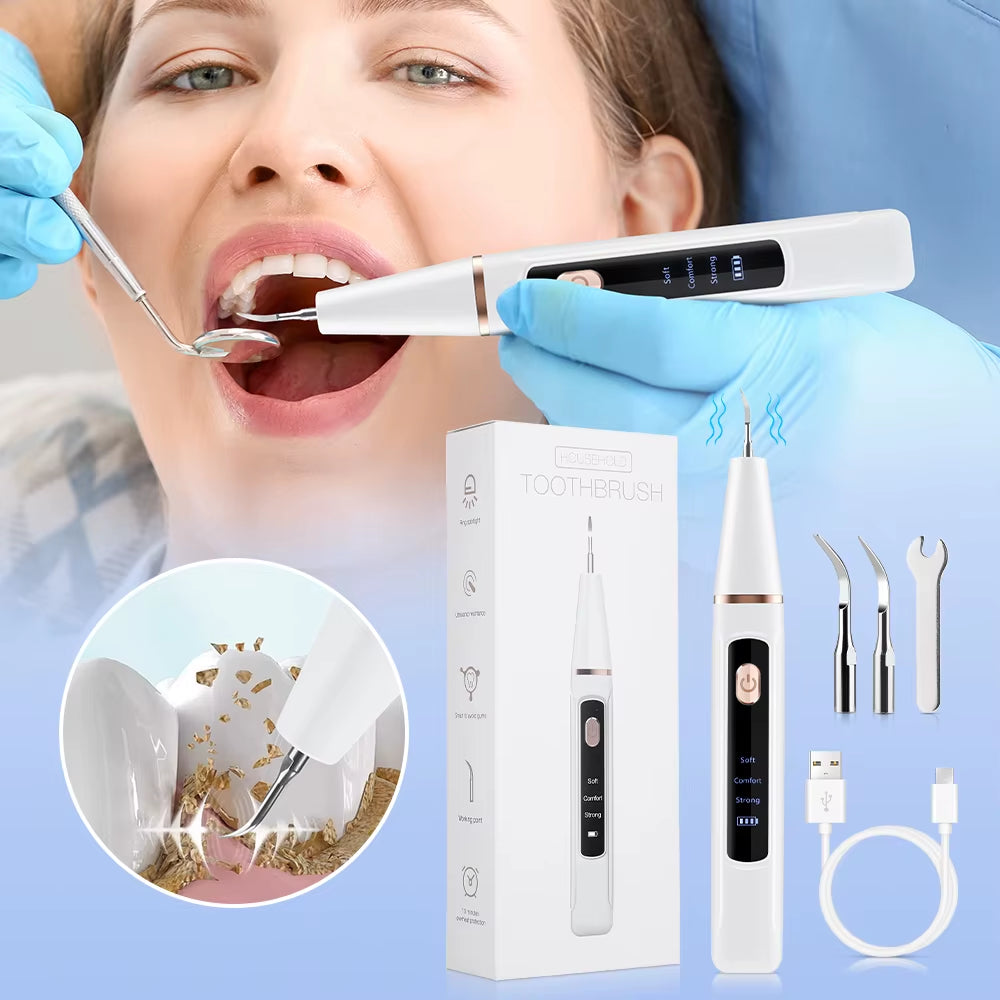 Electric Ultrasonic Dental Scaler for Effective Tartar Removal and Teeth Whitening