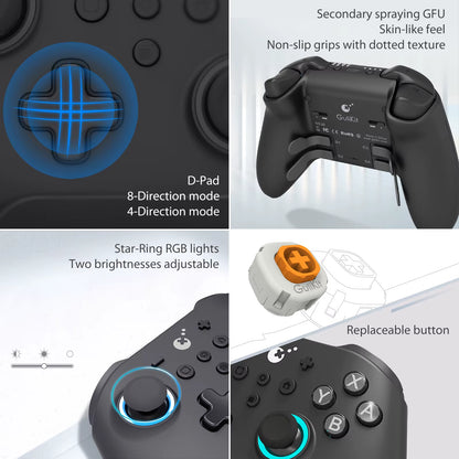 KK3 MAX Controller NS39 Kingkong 3 Wireless Gamepad for Windows Nintendo Switch Android Ios with Hall Effect Joysticks