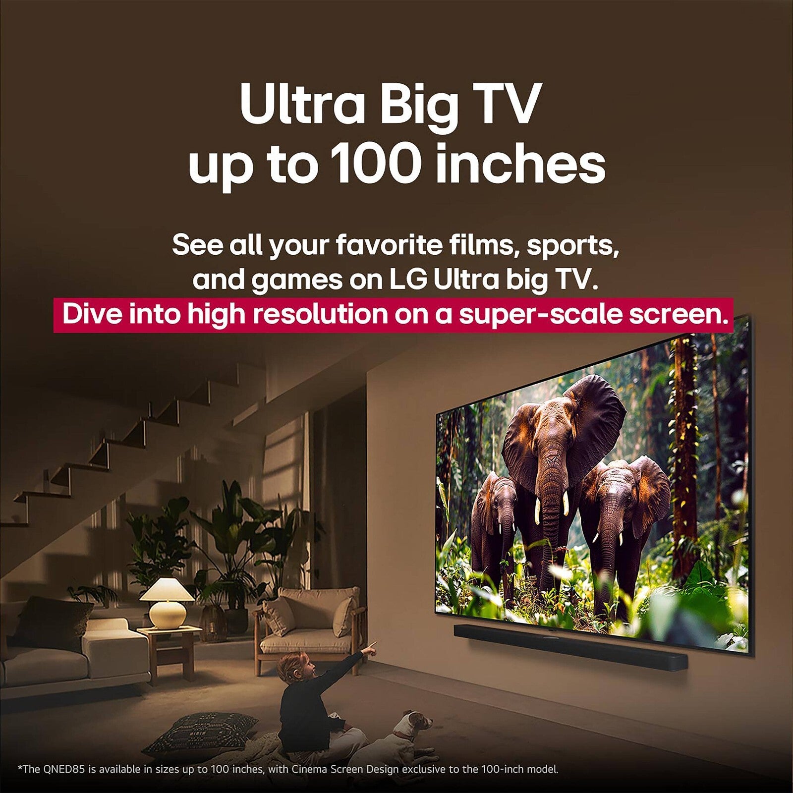 LG 50 Inch QNED82A QNED 4K UHD HDR10 LED Smart TV - 2025 Model