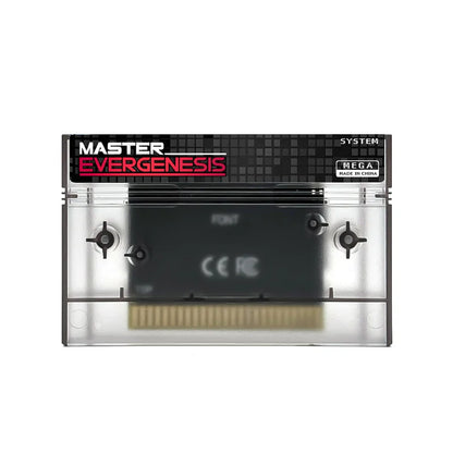 2025 New Master System 1400 in 1 Game Cartridge ED MS Flash Card for USA EUR SEGA Master System I Game Console with 4G TF Card