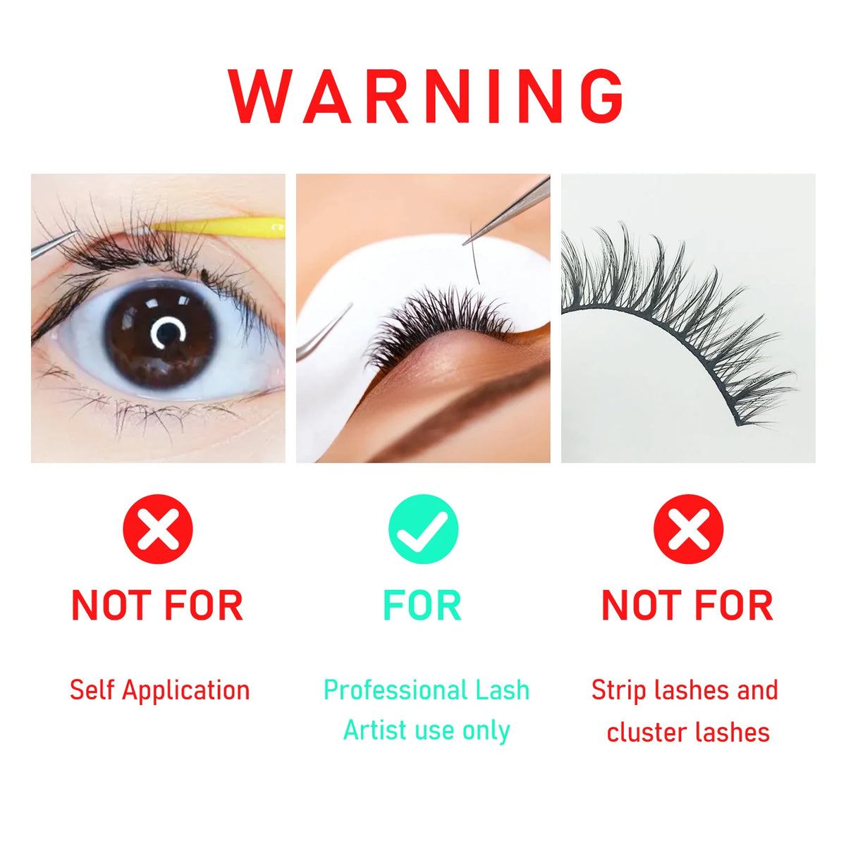 Veyes Inc 5ml Eyelash Extensions Adhesive - Fast Drying (0.5 Seconds) with 7 Weeks Retention for Volume Makeup Applications