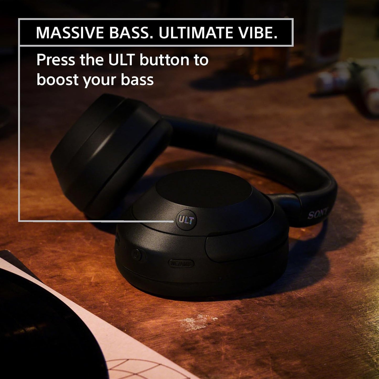Sony ULT WEAR Wireless Noise Canceling Headphones - Black WHULT900N/B
