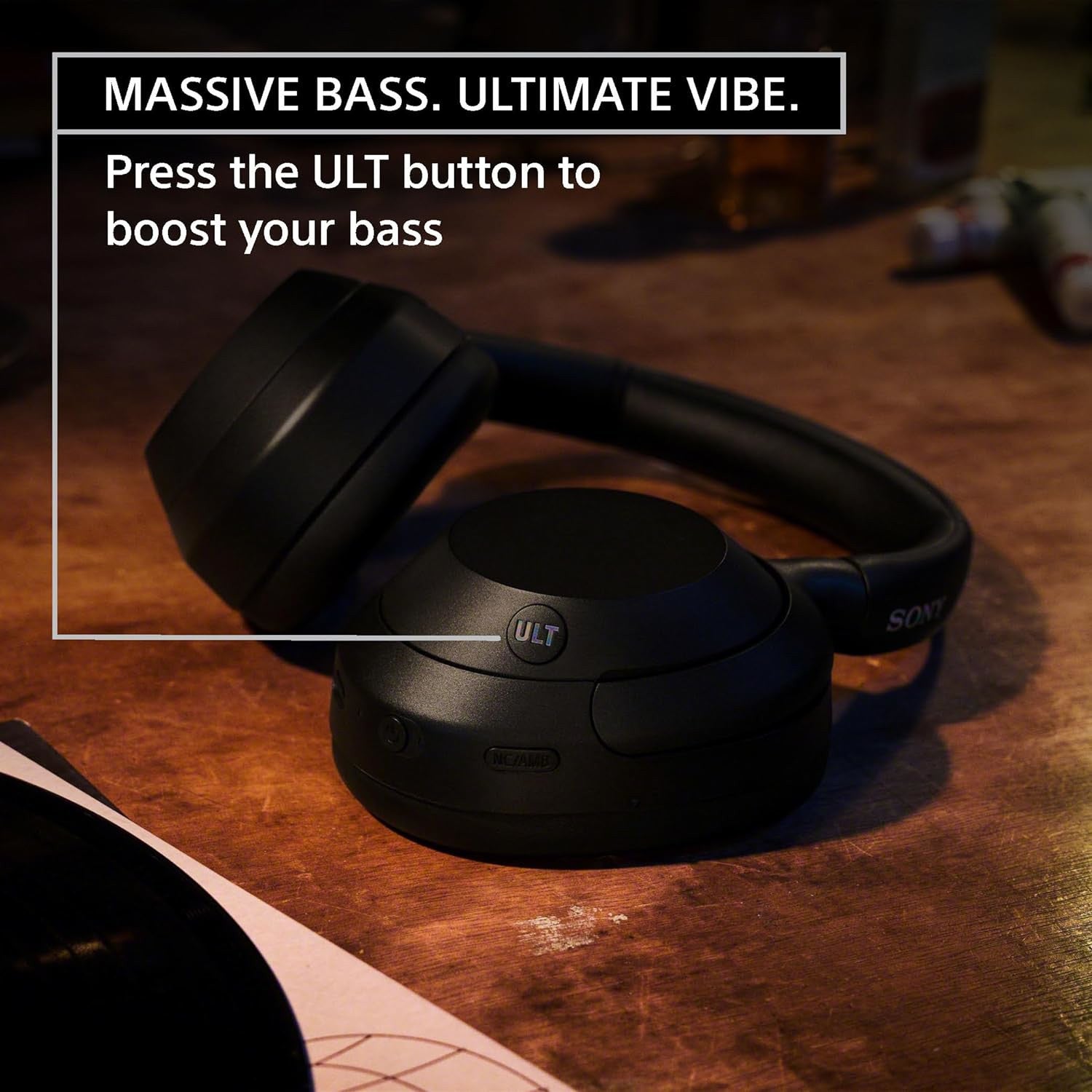 Sony ULT WEAR Wireless Noise Canceling Headphones - Black WHULT900N/B
