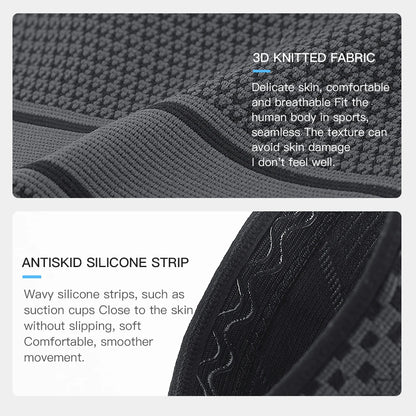 1Piece Fitness Running Cycling Knee Braces Elastic Nylon Knee Brace for Sports Compression Knee Pad Sleeve Basketball Volleyball