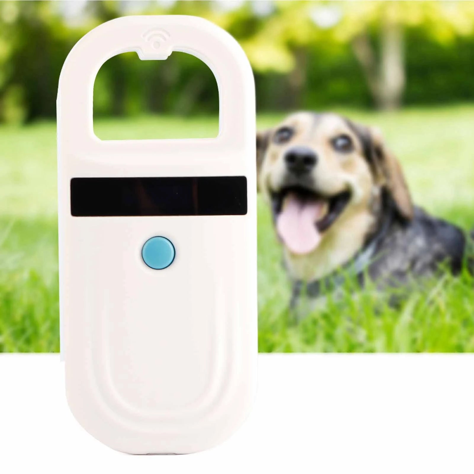 Rechargeable Animal Chip ID Scanner OLED Display Pet Tag Scanner USB Microchip Scanner with Alarm