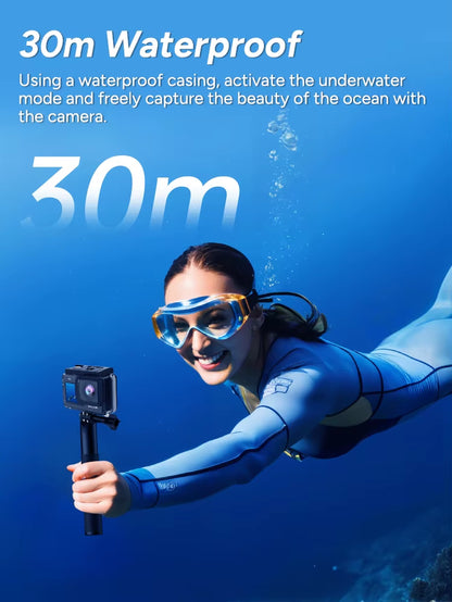 SJ6 Pro 4K Dual Screen Action Camera Waterproof Touch Screen Sport Cam Wifi Night Vision 6-Axis Gyro Stabilization