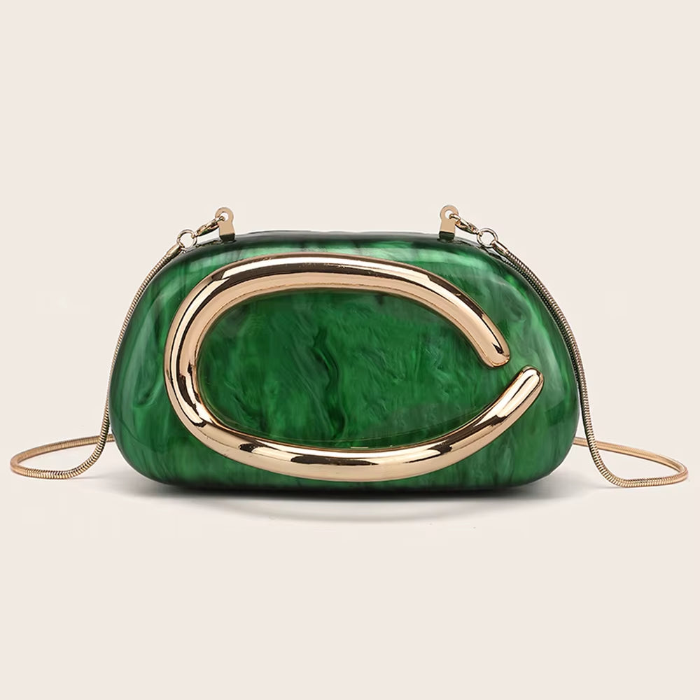 Fashion Women'S Handbag Bride Metal Gold Women Luxury Evening Banquet Clutch Bag Shoulder Wedding Purse Party Crossbody Bag