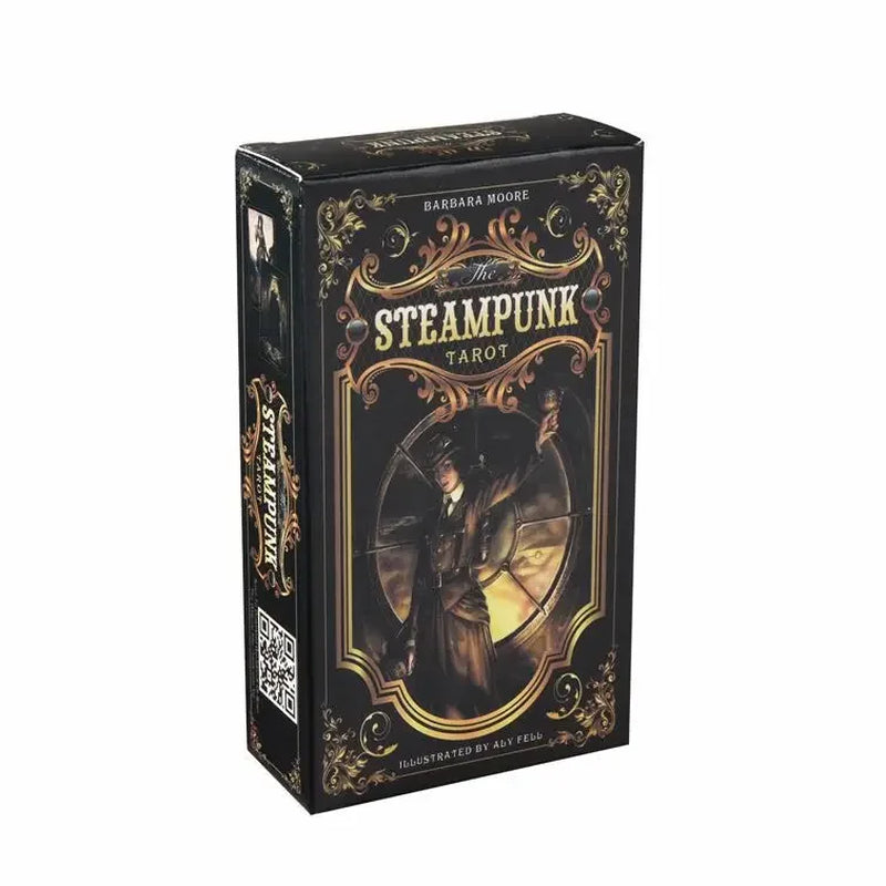 HOT 400 Style Tarot Cards Oracle Golden Art Nouveau the Green Witch Universal Celtic Thelema Steampunk Tarot Board Deck Games