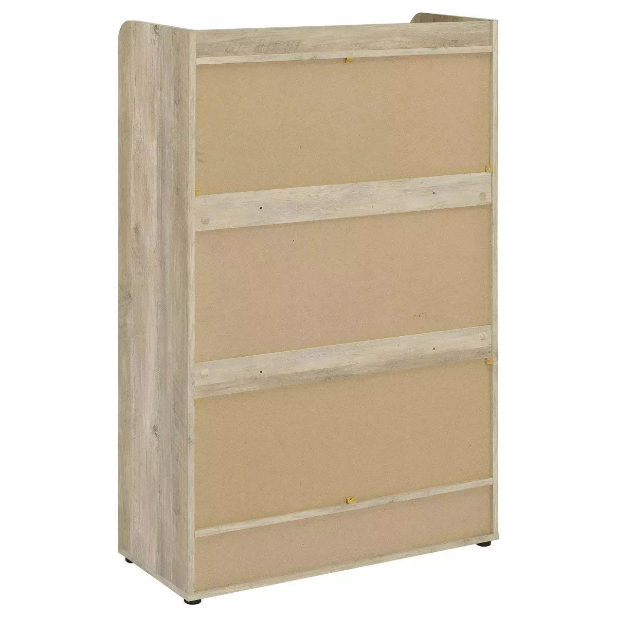 3 Tier Modern Wood Shoe Cabinet