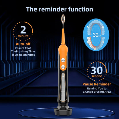 S9 Sonic Electric Toothbrush Cordless USB Rechargeable Whitening Toothbrush Waterproof Ultrasonic Automatic Tooth Brush