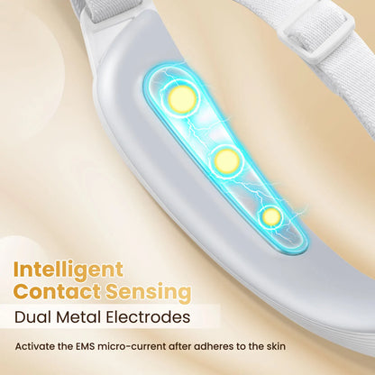 EMS Facial Lifting Massager with LED Photon Therapy for Anti-Wrinkle and Double Chin Reduction