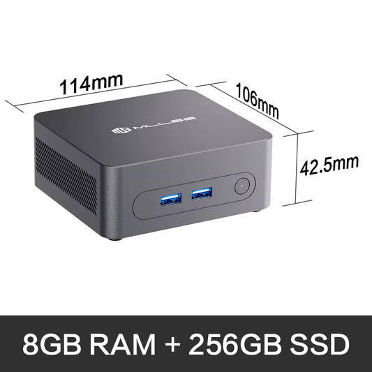 MLLSE G3 Mini PC Alder Lake N100 Windows 11 Pro  12Th DDR4 8/16GB RAM 256/512GB ROM Wifi 5 BT4.2 Desktop Computer Mini Pc