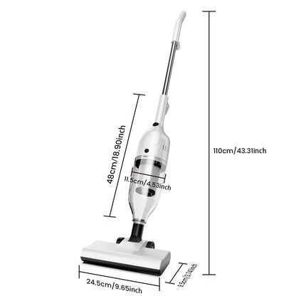 Vastorm R7 Corded Vacuum Cleaner - 600W, 20Kpa Powerful Suction, 3-in-1 Lightweight Handheld Stick Vacuum with 5M Cable, Bagless Design for Hardwood Floors, Carpets, and Pet Hair Removal