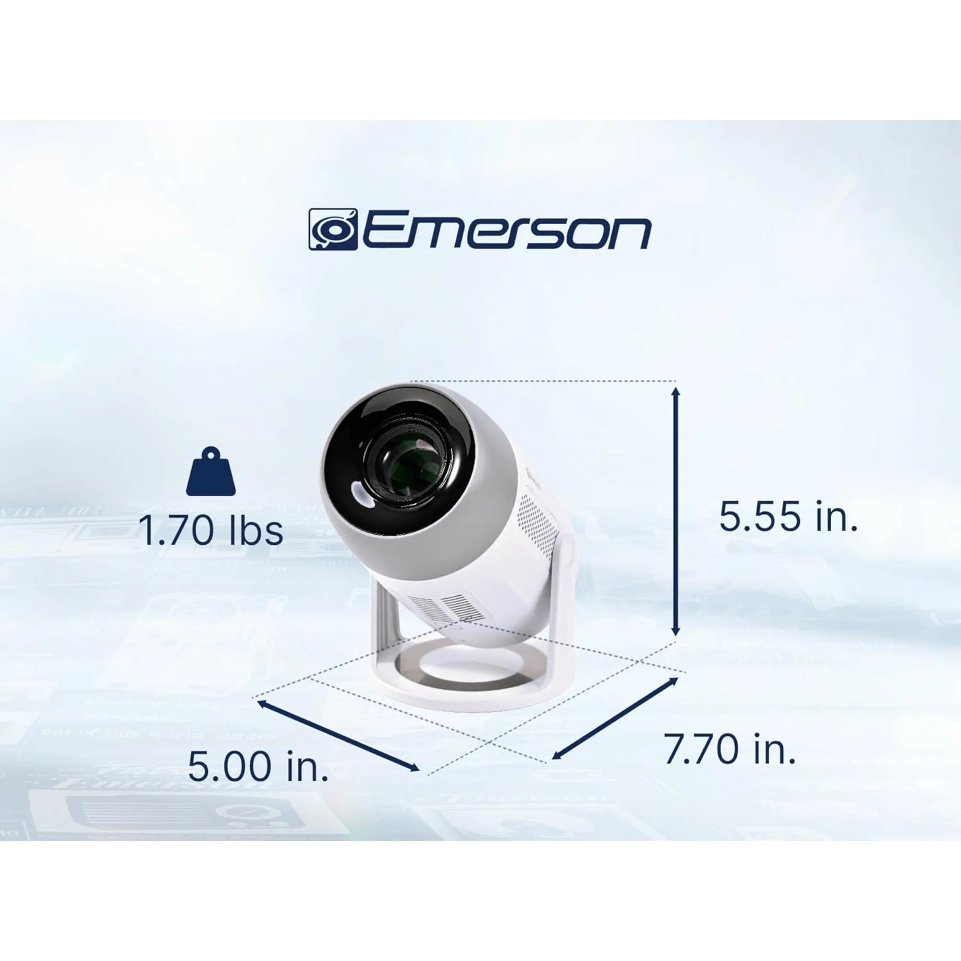 Emerson 150" Home Theater LCD Projector