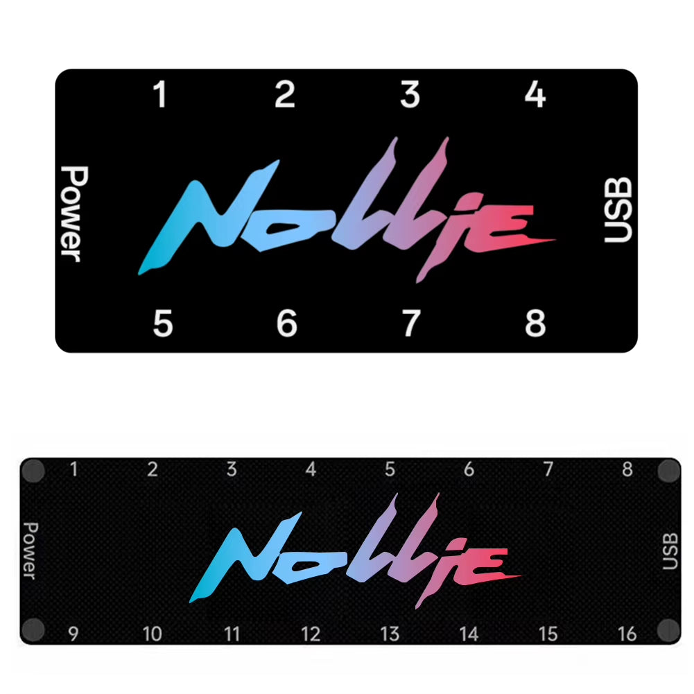 Nollie Signalrgb Openrgb Universal 5V 3PIN ARGB Controller 8 Way Addressable ARGB Splitter HUB for Computer Case Fan Light Strip
