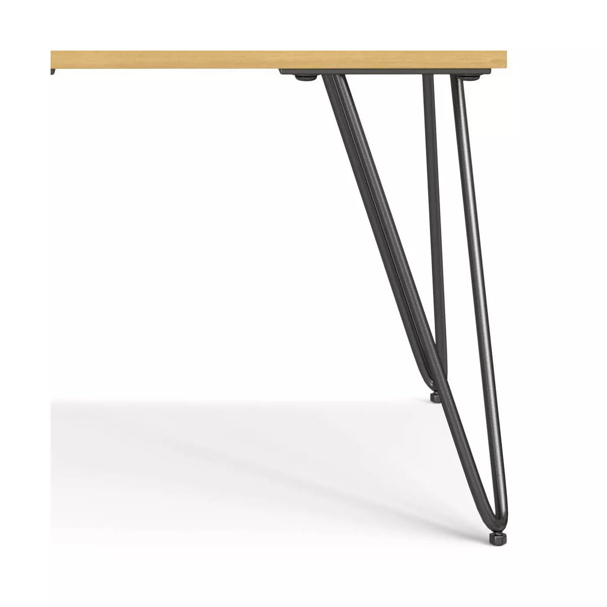 Moreno Contemporary End Table - Oak Veneer