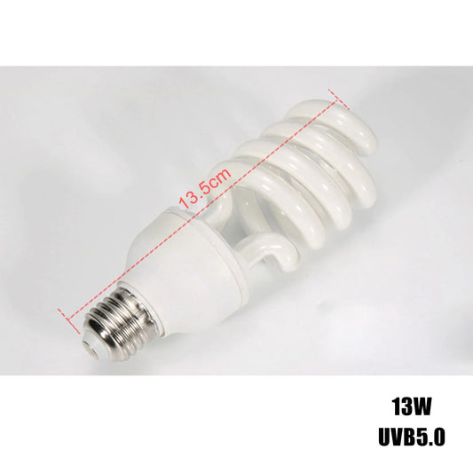Reptile Heat Bulb Lamp Light High Intensity UVB Light Bulb for Reptiles Amphibian Use Household Breeding Chicken Heating Lamp