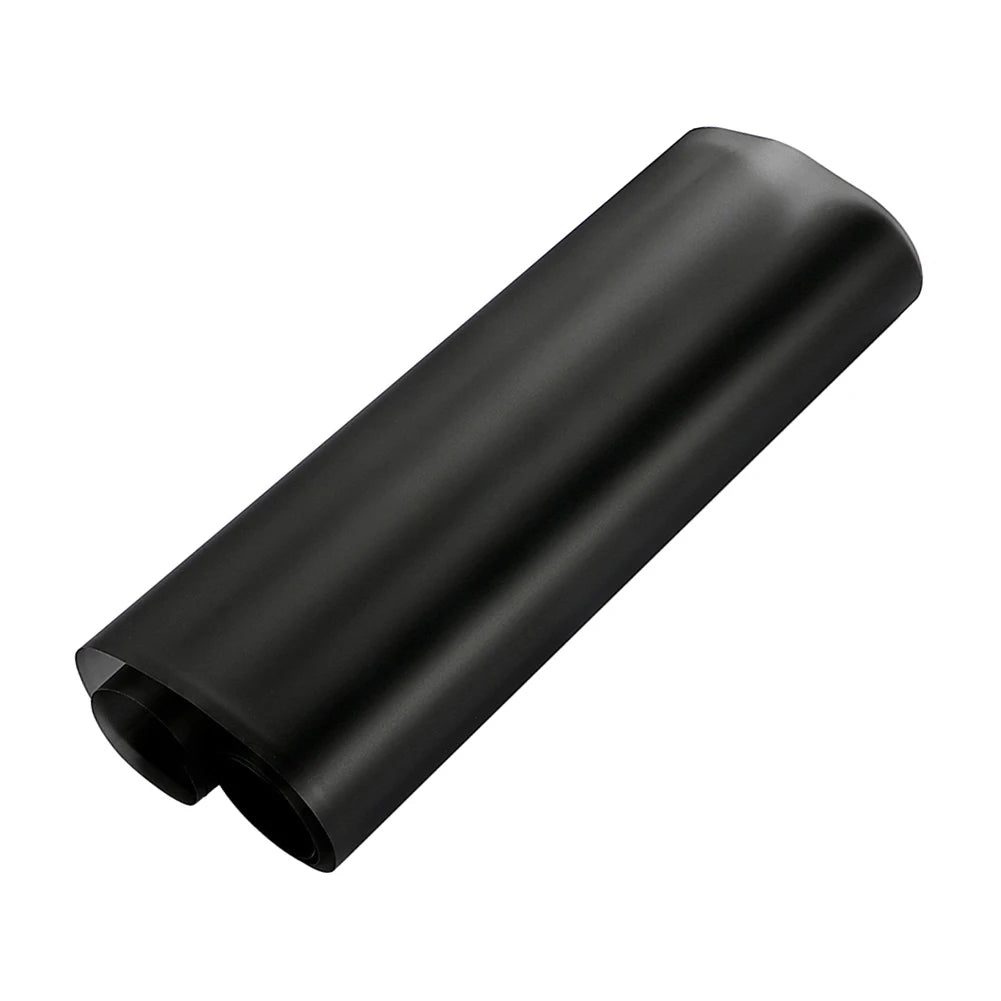 Matt Black Car Headlight and Taillight Tint Vinyl Film - Flexible, Removable, UV-Resistant PVC Sheet for Glass Applications