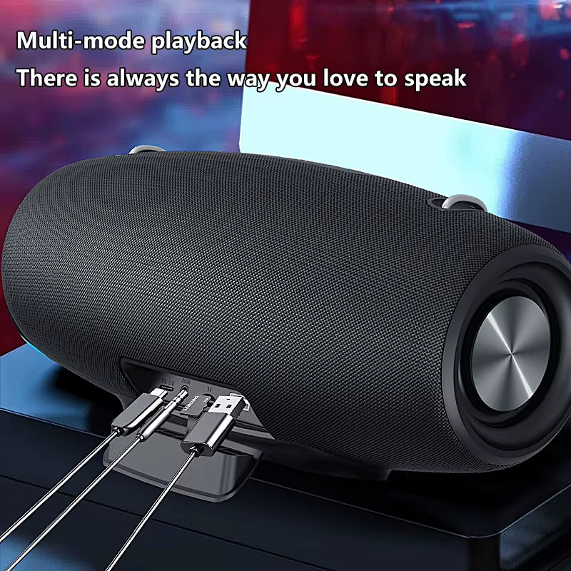 S67 Wireless Speaker Withshoulder Strap,Outdoor,Waterproof,Portable Speaker with Loud Stero and Booming Bass,40H Playtime