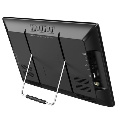 Supersonic Portable 16" 12 Volt Digital LED TV with USB, SD, and HDMI Input, Built-In Rechargeable Lithium Ion Battery and FM Radio (SC-2816)