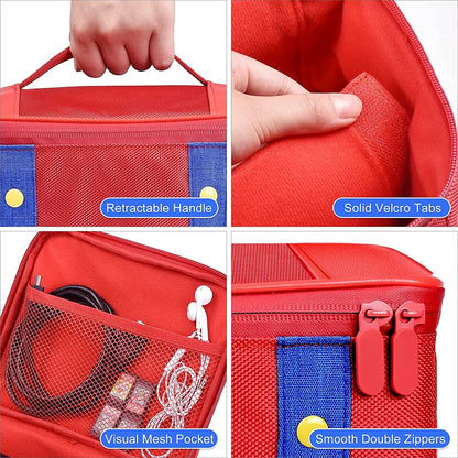Switch Case for Nintendo Switch Portable Waterproof Hard Protective Storage Bag for Nintendo Switch Console & Game Accessories