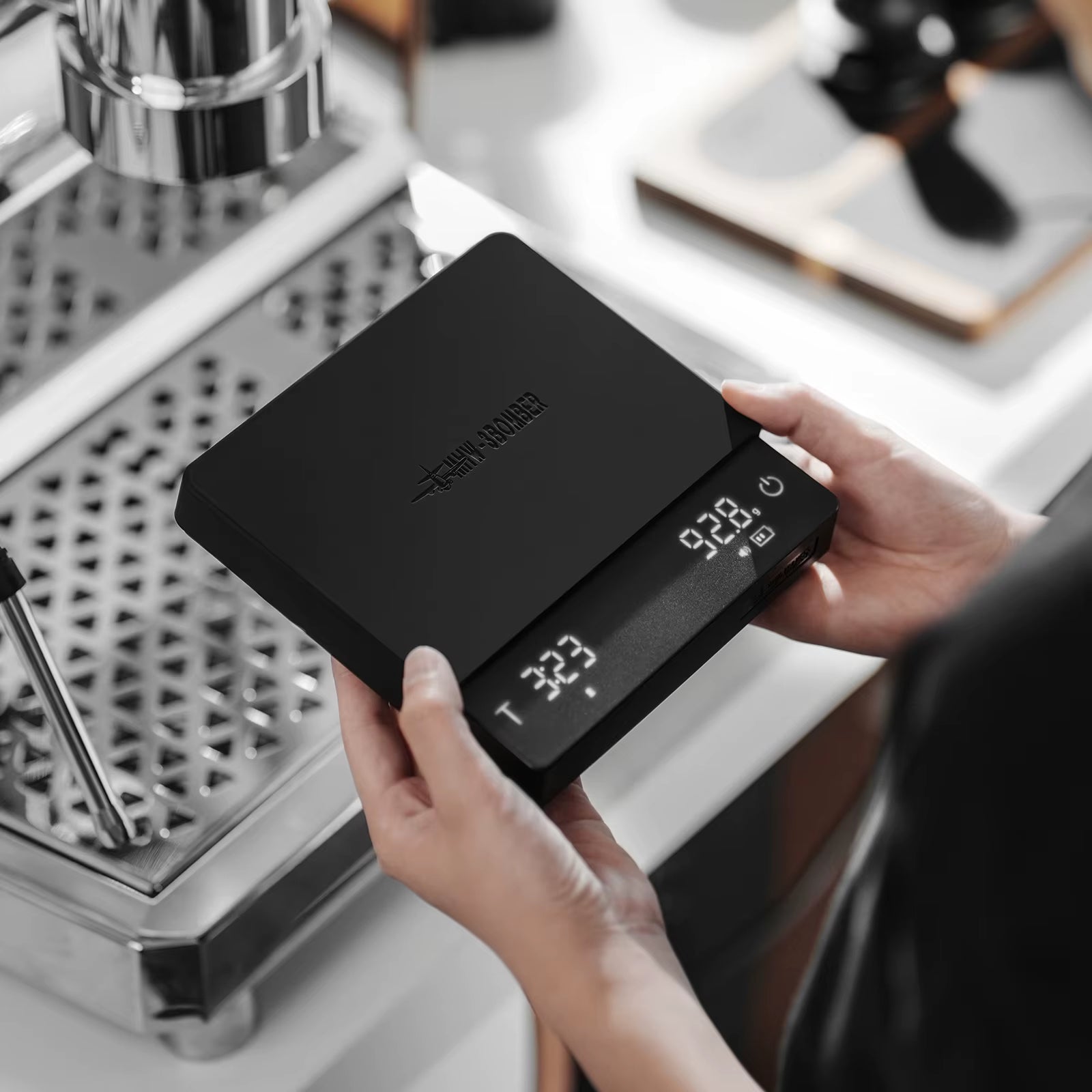 Cube Coffee Scale 3.0 Pro Max Digital Kitchen Coffee Scale High Precision Flow Rate Big Battery Coffee Accessories