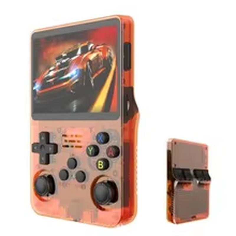 Open Source R36 64G Handheld Game Console 64G Best Games Linux System 3.5