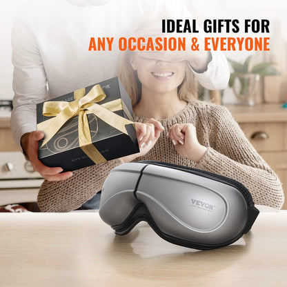 Heated Eye Massager Eye Care Device 5 Modes Bluetooth Music 180¡Ã Foldable