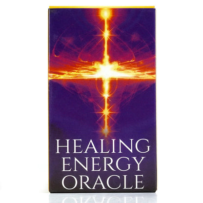 Healing Energy Oracle Cards 54Pcs Cards Tarot Deck Wisdom of the Divine Witchy Beginner Tarot Learning Tarot Cards for Beginners