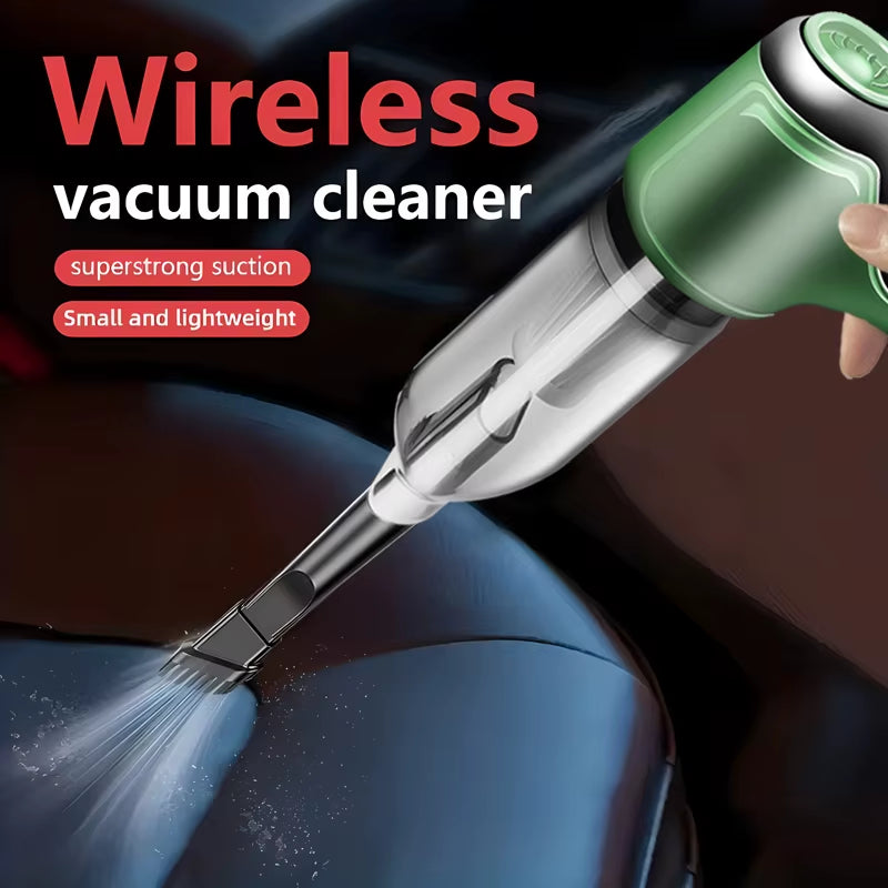 Car Wireless Vacuum Cleaner, Multi-Function Powerful Blowing and Suction, Household Handheld High-Power Dust Collector