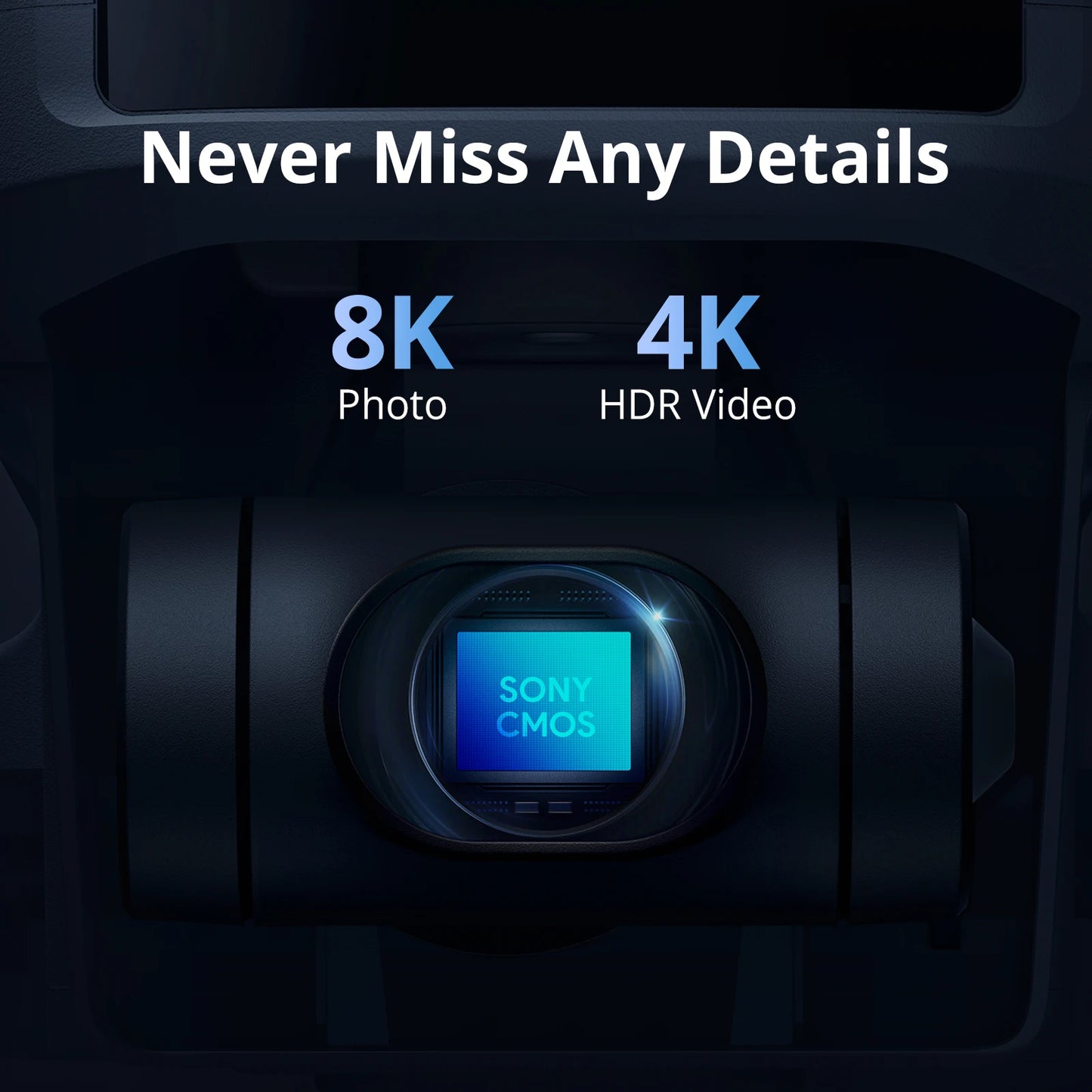 ATOM 2 Camera Drone, 4K HDR Video, 8K Photo, 3-Axis Gimbal,Under 249G, Vertical Shooting,10-Km, AI Night Shot, AI Track