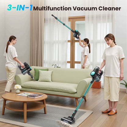 Vastorm N3T Cordless Stick Vacuum Cleaner - 40Kpa Powerful Suction, 3-in-1 Ultra Lightweight Handheld Design, Up to 40 Minutes Runtime for Carpets and Pet Hair