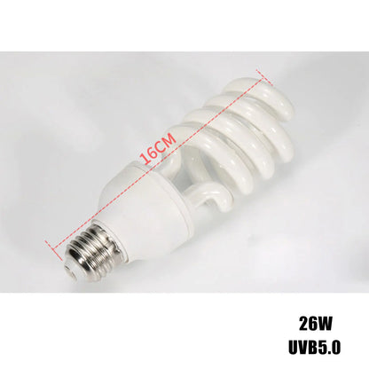 Reptile Heat Bulb Lamp Light High Intensity UVB Light Bulb for Reptiles Amphibian Use Household Breeding Chicken Heating Lamp