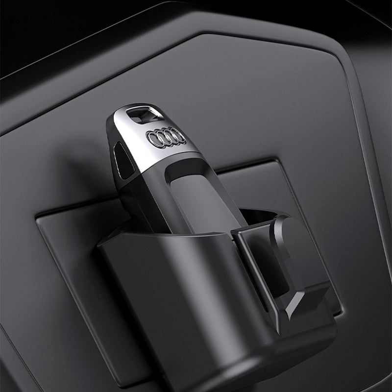 Vehicle Key and Toll Card Storage Box for Dashboard Console