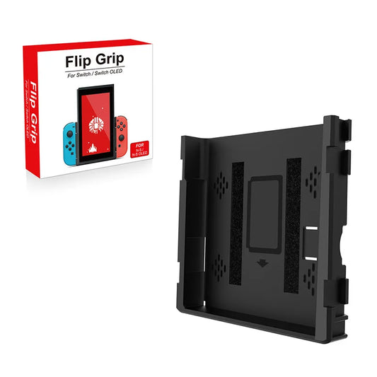 Grip Flip Vertical Bracket for Nin-Tendo Switch Oled/Switch Game Console, Adaptive Vertical Screen Game,Switch Bracket Holder